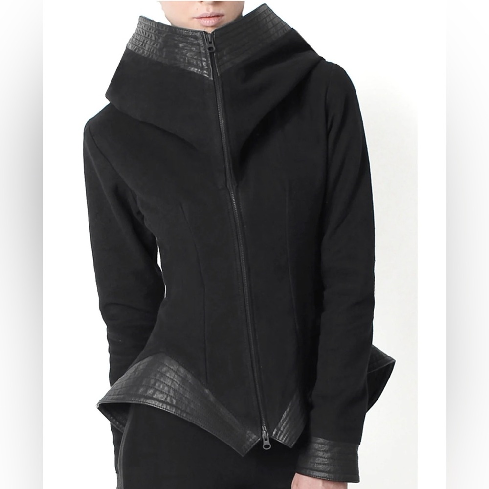 Gelareh Crocodile Hooded Jacket